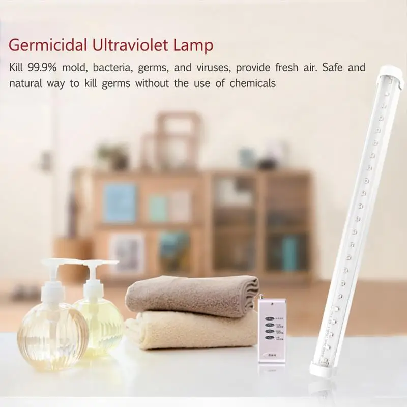 Светодиодный бактерицидный УФ-светильник 30 см для ванной комнаты кухни спальни
