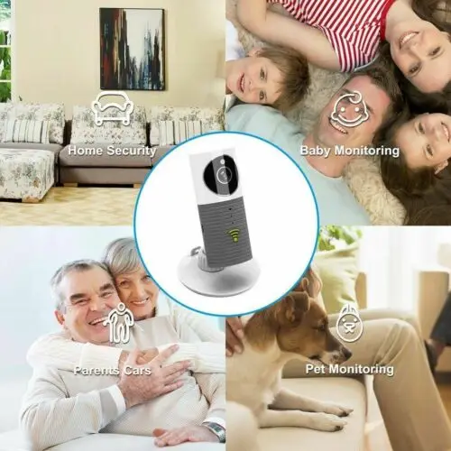 HD 720P Clever Dog Cleverdog Home Security WiFi CCTV IP Camera Baby Monitor Smart Home Security Camera Wide Angle 180
HD 720P Clever Dog Cleverdog Home Security WiFi CCTV IP Camera Baby Monitor Smart Home Security Camera Wide Angle 180