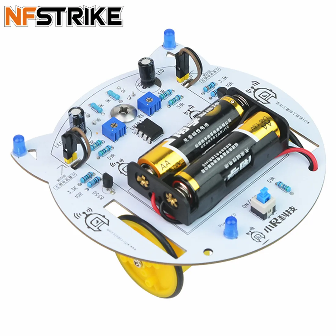 Умный радиоуправляемый робот NFSTRIKE Mini Cat Обучающий набор для отслеживания пара