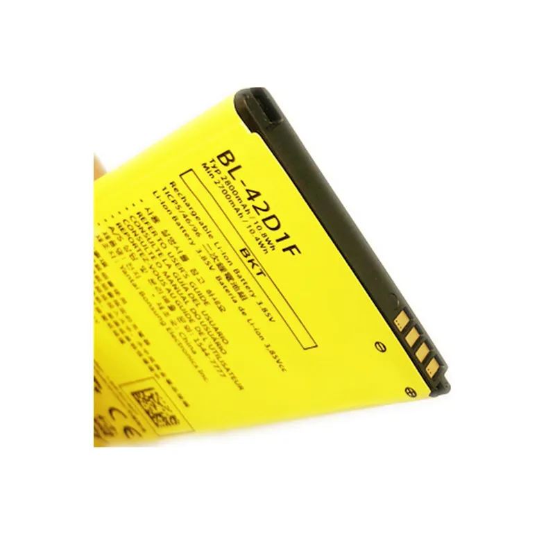 New 2700mAh BL-42D1F Replacement Battery For LG G5 VS987 US992 H820 H830 H840 H850 H860 H868 LS992 F700 BL42D1F Batteries
New 2700mAh BL-42D1F Replacement Battery For LG G5 VS987 US992 H820 H830 H840 H850 H860 H868 LS992 F700 BL42D1F Batteries