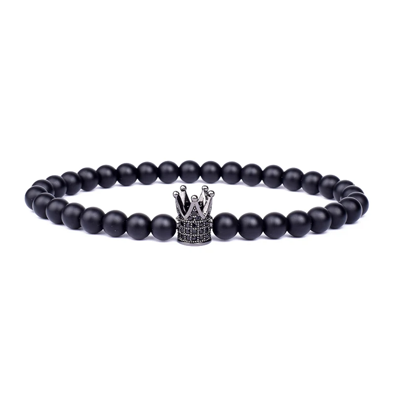 Fashion Matte Carnelian Crwon Beaded Bracelets for Women Nature Stone Agates Bracelet Men Zircon Healing Bangles Reiki Jewelry
Fashion Matte Carnelian Crwon Beaded Bracelets for Women Nature Stone Agates Bracelet Men Zircon Healing Bangles Reiki Jewelry