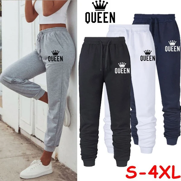 Queen Printed Womens Sweatpants Casual Loose Long Pants Sports Fitness Jogging Pants Women Fashion Trousers (S-4XL)
Queen Printed Womens Sweatpants Casual Loose Long Pants Sports Fitness Jogging Pants Women Fashion Trousers (S-4XL)