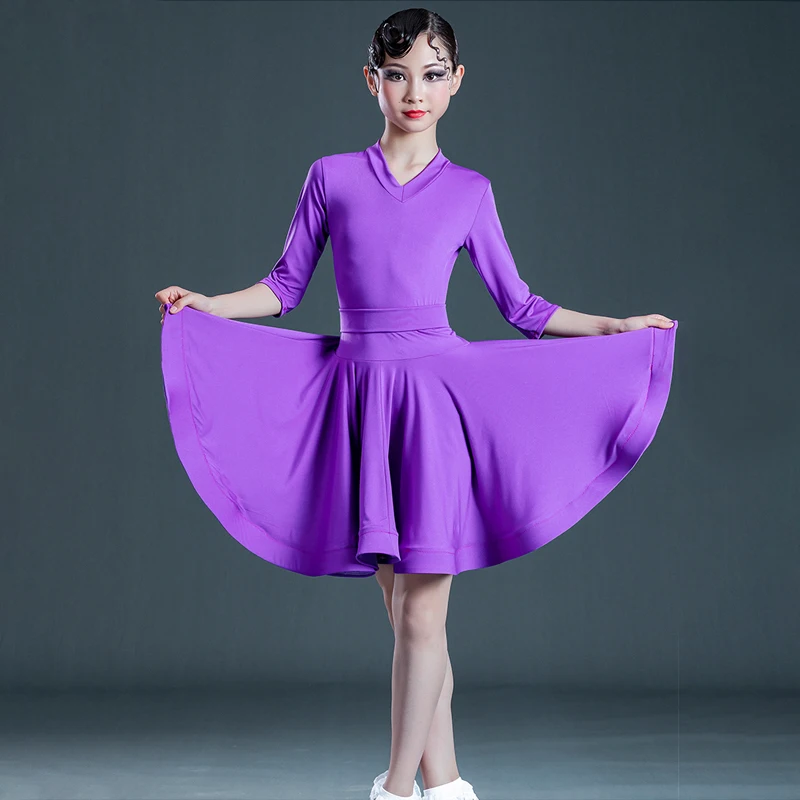 Children Latin Dance Clothes Autumn Winter Girls Professional Examination Competitions Costumes Latin Dance Dress
Children Latin Dance Clothes Autumn Winter Girls Professional Examination Competitions Costumes Latin Dance Dress