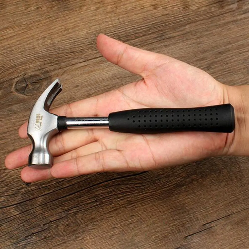 Round head plastic handle Magnetic claw hammer For woodworking and Electronic tool, mini hammer rubber hammer stainless tool
Round head plastic handle Magnetic claw hammer For woodworking and Electronic tool, mini hammer rubber hammer stainless tool