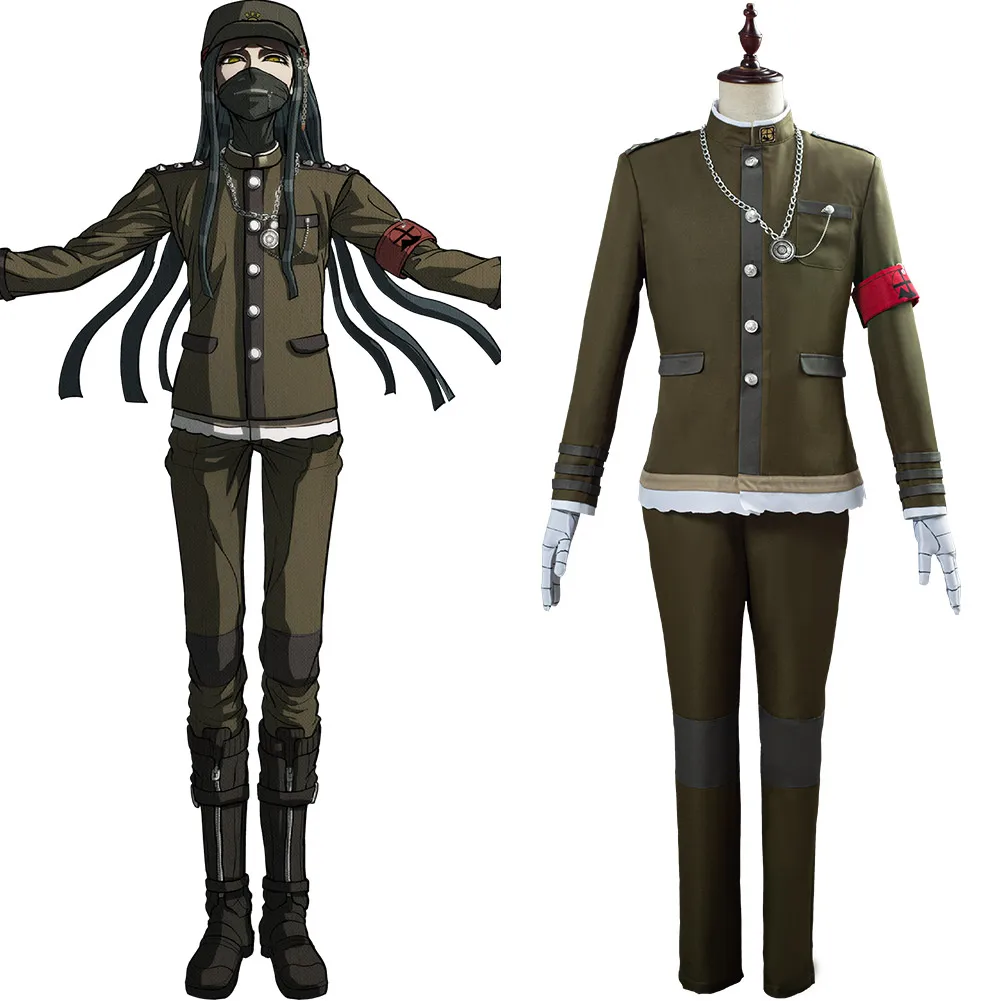 Мужской костюм для косплея Danganronpa V3 Korekiyo Shinguji, наряд-Униформа, карнавальные костюмы на Хэллоуин
Мужской костюм для косплея Danganronpa V3 Korekiyo Shinguji, наряд-Униформа, карнавальные костюмы на Хэллоуин