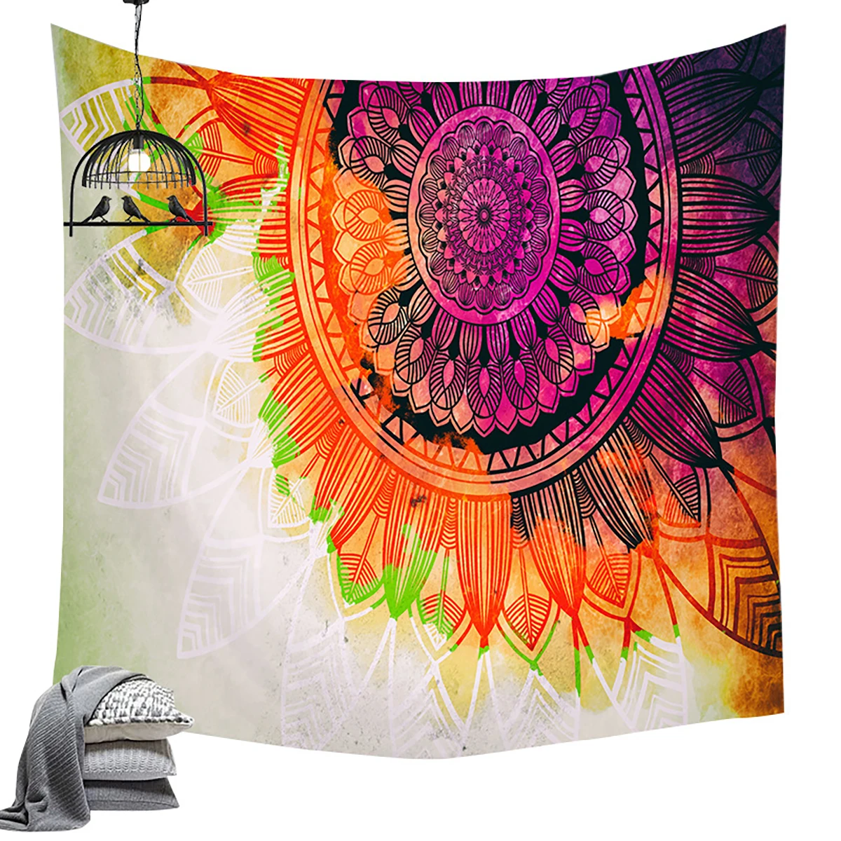 1PC Large Mandala Indian Background Tapestry Wall Hanging Bohemian Beach Mat Blanket Yoga Shawl Mat Home Decoration Smooth
1PC Large Mandala Indian Background Tapestry Wall Hanging Bohemian Beach Mat Blanket Yoga Shawl Mat Home Decoration Smooth