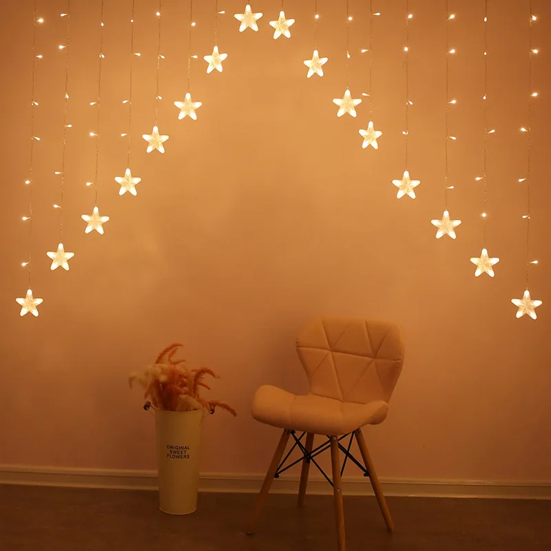 V-shaped Curtain Light String Garland Merry Christmas Decor for Home Xmas Tree Ornaments Gifts Navidad 2021 Happy New Year 2022
V-shaped Curtain Light String Garland Merry Christmas Decor for Home Xmas Tree Ornaments Gifts Navidad 2021 Happy New Year 2022