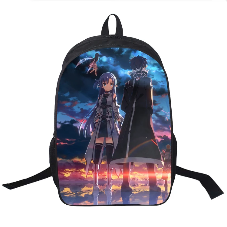 Школьные ранцы Sword Art Online школьный рюкзак модный подарок сюрприз красивая
