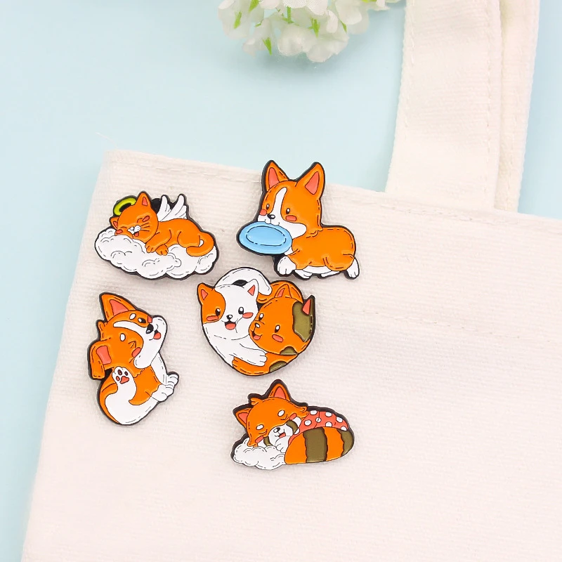 Popular Lovers Cat Dog Enamel Pins Yellow Pet Cat Corgi Dog Hugging Animal Brooches Lovely Lapel Badges For Friend Jewelry Gift
Popular Lovers Cat Dog Enamel Pins Yellow Pet Cat Corgi Dog Hugging Animal Brooches Lovely Lapel Badges For Friend Jewelry Gift