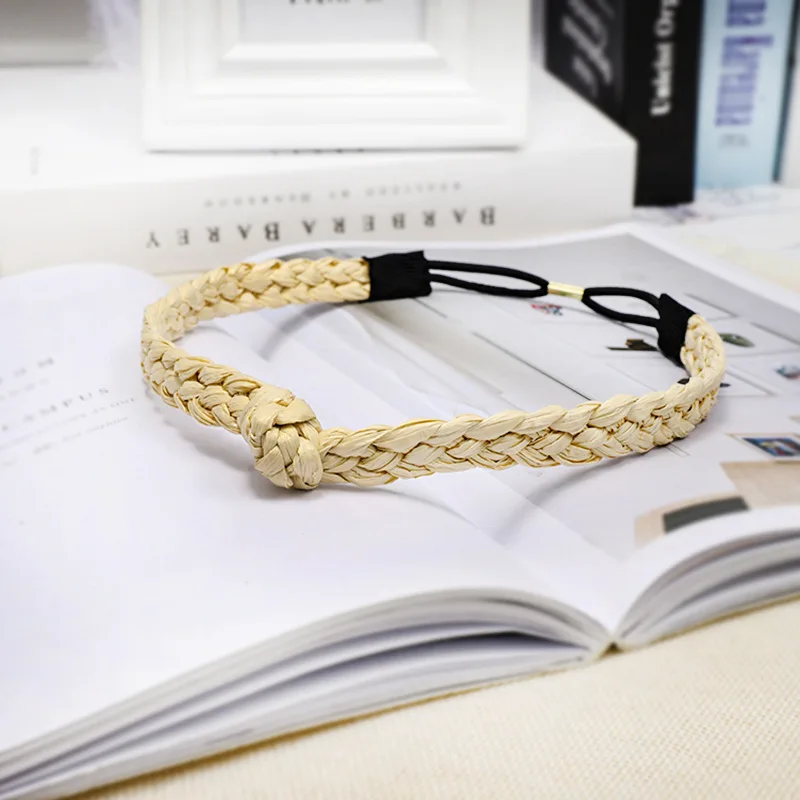 Fashion Headband for Women Bohemian Hairbands Raffia Weaving Knotted Cross Handmade Girls Hair Hoop Hairband Hair Accessories
Fashion Headband for Women Bohemian Hairbands Raffia Weaving Knotted Cross Handmade Girls Hair Hoop Hairband Hair Accessories