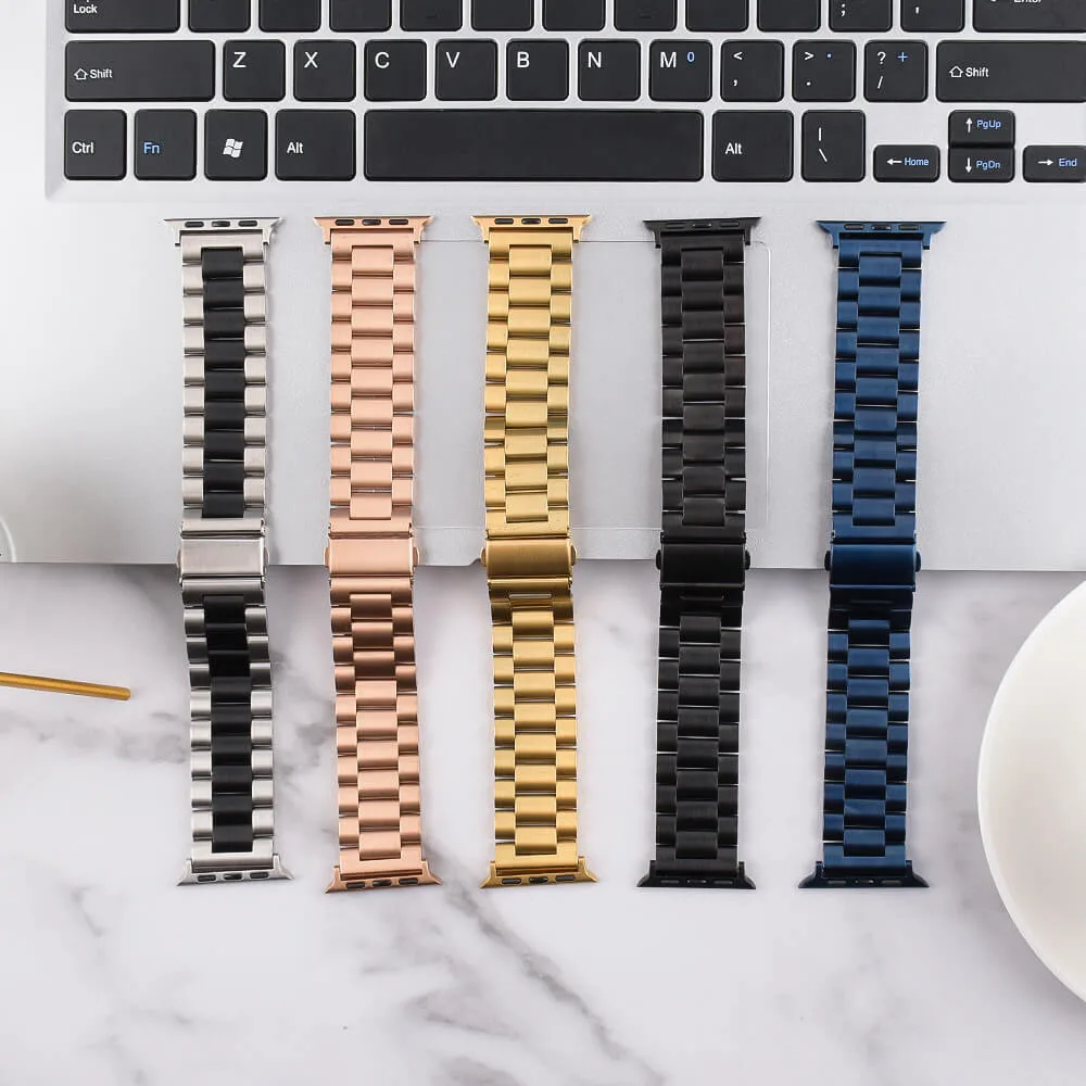 Metal Strap For Apple watch Series 7 45mm 41mm 6 5 4 SE 44mm 40mm Stainless steel Wristband Bracelet For iwatch Series 6 5 3 2 1
Metal Strap For Apple watch Series 7 45mm 41mm 6 5 4 SE 44mm 40mm Stainless steel Wristband Bracelet For iwatch Series 6 5 3 2 1