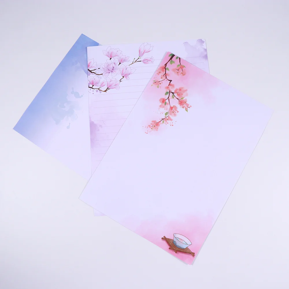 30 Sheets Creative Letter Paper Writing Paper Vintage Note Paper Stationery Paper for Home Office School
30 Sheets Creative Letter Paper Writing Paper Vintage Note Paper Stationery Paper for Home Office School
