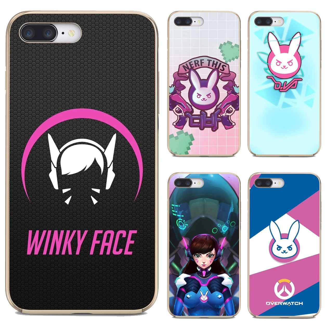 Силиконовый чехол для телефона Xiaomi mi Redmi Note 3 4 4X 5 6 7 8 8t 9 9s 9t 10 pro lite Game-overwatch-OW-D-Va |