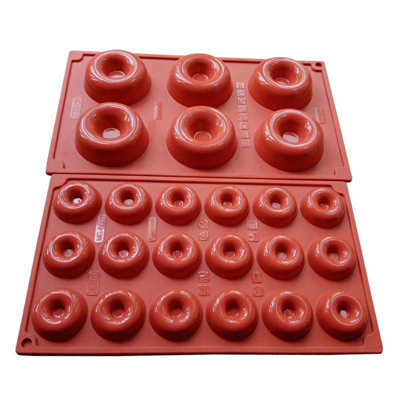 2pcs/set Baking Pans Donuts Mold Silicone Cake Molds Dessert Tool Set 6-cavity +18 cavity Molds
2pcs/set Baking Pans Donuts Mold Silicone Cake Molds Dessert Tool Set 6-cavity +18 cavity Molds