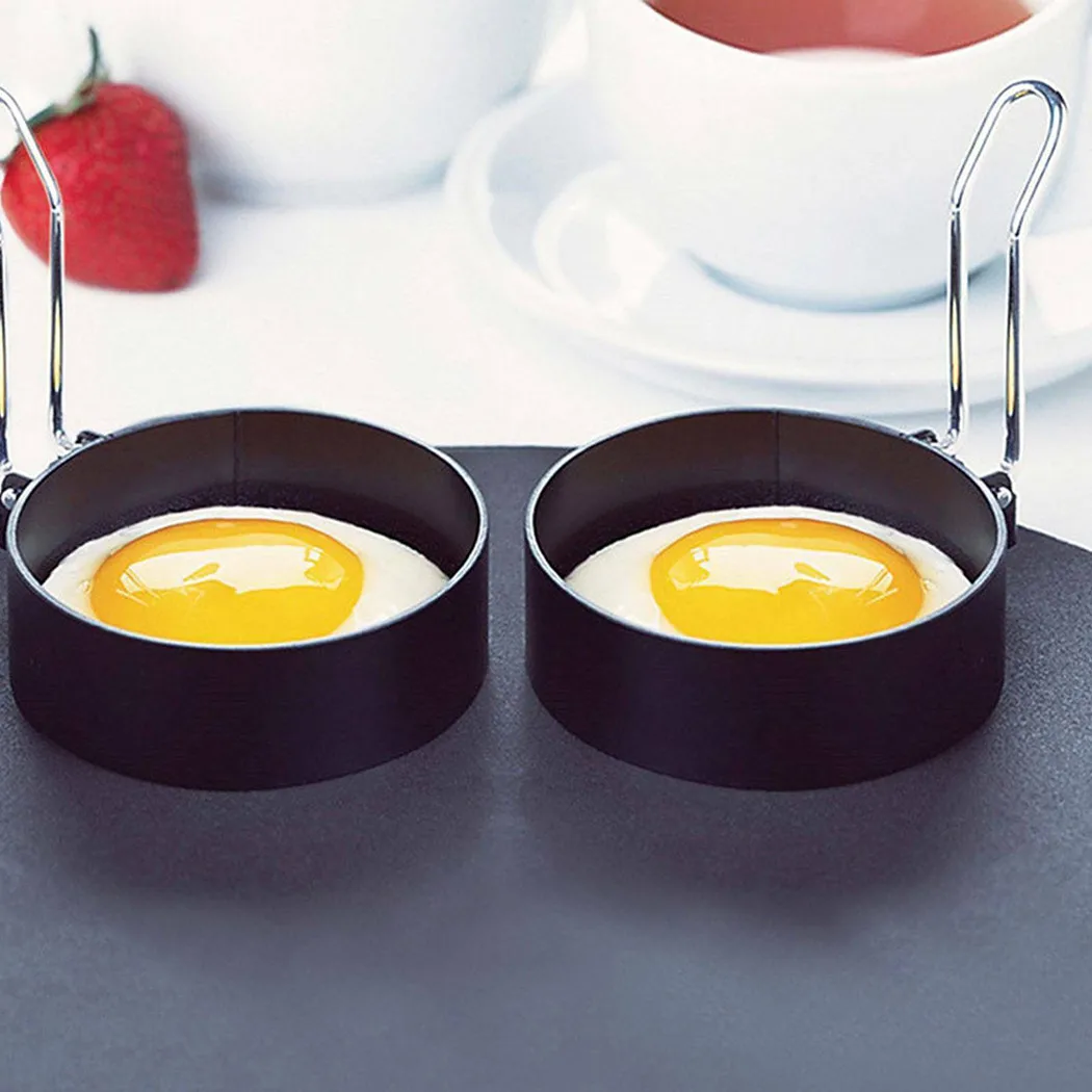 Nonstick Stainless Steel Egg Cooker Fried Egg Shaper Omelette Pancake Maker Egg Boiler Egg Mold Kitchen Accessories Gadgets
Nonstick Stainless Steel Egg Cooker Fried Egg Shaper Omelette Pancake Maker Egg Boiler Egg Mold Kitchen Accessories Gadgets