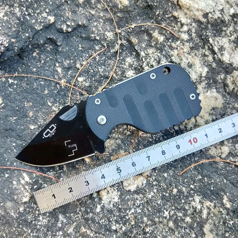 Black G10 Handle Mini Camping Portable Folding Knife Outdoor Survival Knife Easy Carry and Easy To Collect Folding Fruit Knife
Black G10 Handle Mini Camping Portable Folding Knife Outdoor Survival Knife Easy Carry and Easy To Collect Folding Fruit Knife