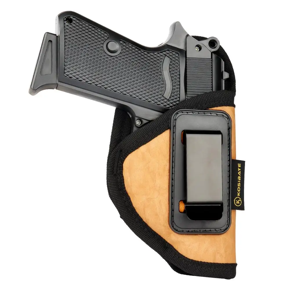 Kosibate IWB Gun Holster PU Leather Concealed Carry Holster for Small 380 Keltec Sig Sauer P238 S&W Bodyguard Airsoft Gun Bag
Kosibate IWB Gun Holster PU Leather Concealed Carry Holster for Small 380 Keltec Sig Sauer P238 S&W Bodyguard Airsoft Gun Bag