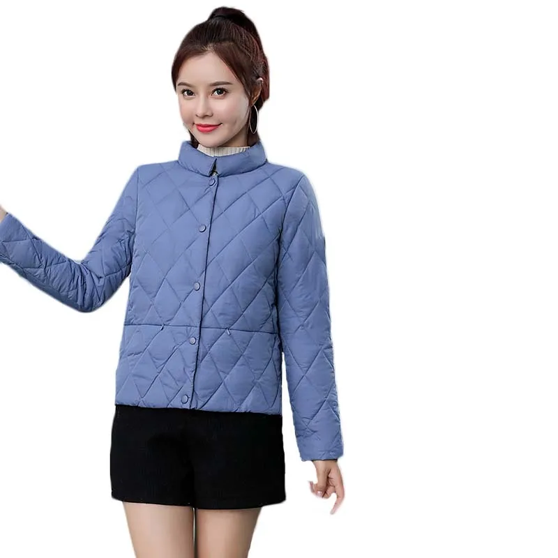 2021 Autumn And Winter New Women's Stand-Up Collar Slim-Fitting Short Diamond-Shaped Plaid Thick Outwear Y836
2021 Autumn And Winter New Women's Stand-Up Collar Slim-Fitting Short Diamond-Shaped Plaid Thick Outwear Y836