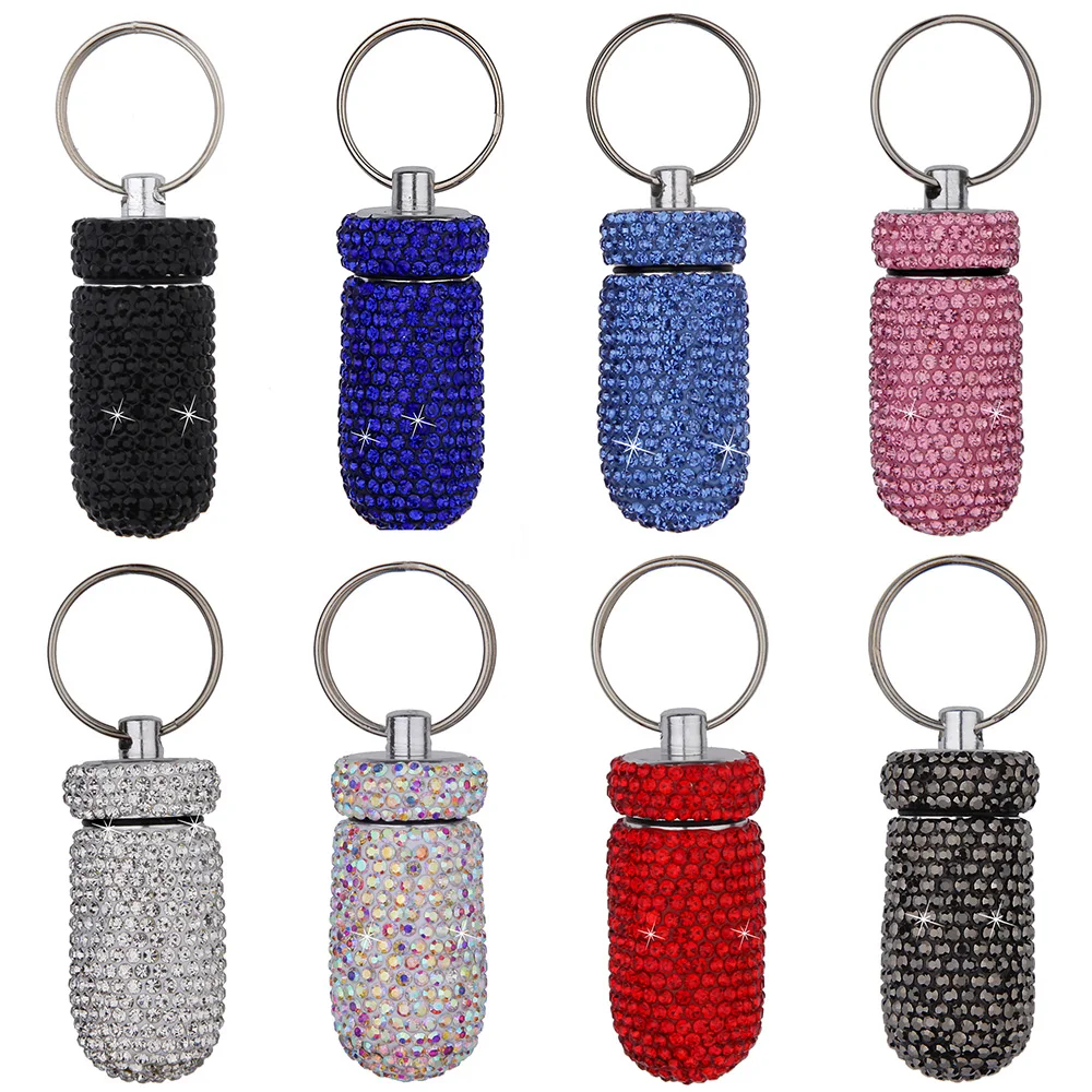 Car Storage Bottle Bling Organizer Pill Box Automobile Accessories For Car Interior / Hanging With Key Ring Keychain Holder New
Car Storage Bottle Bling Organizer Pill Box Automobile Accessories For Car Interior / Hanging With Key Ring Keychain Holder New