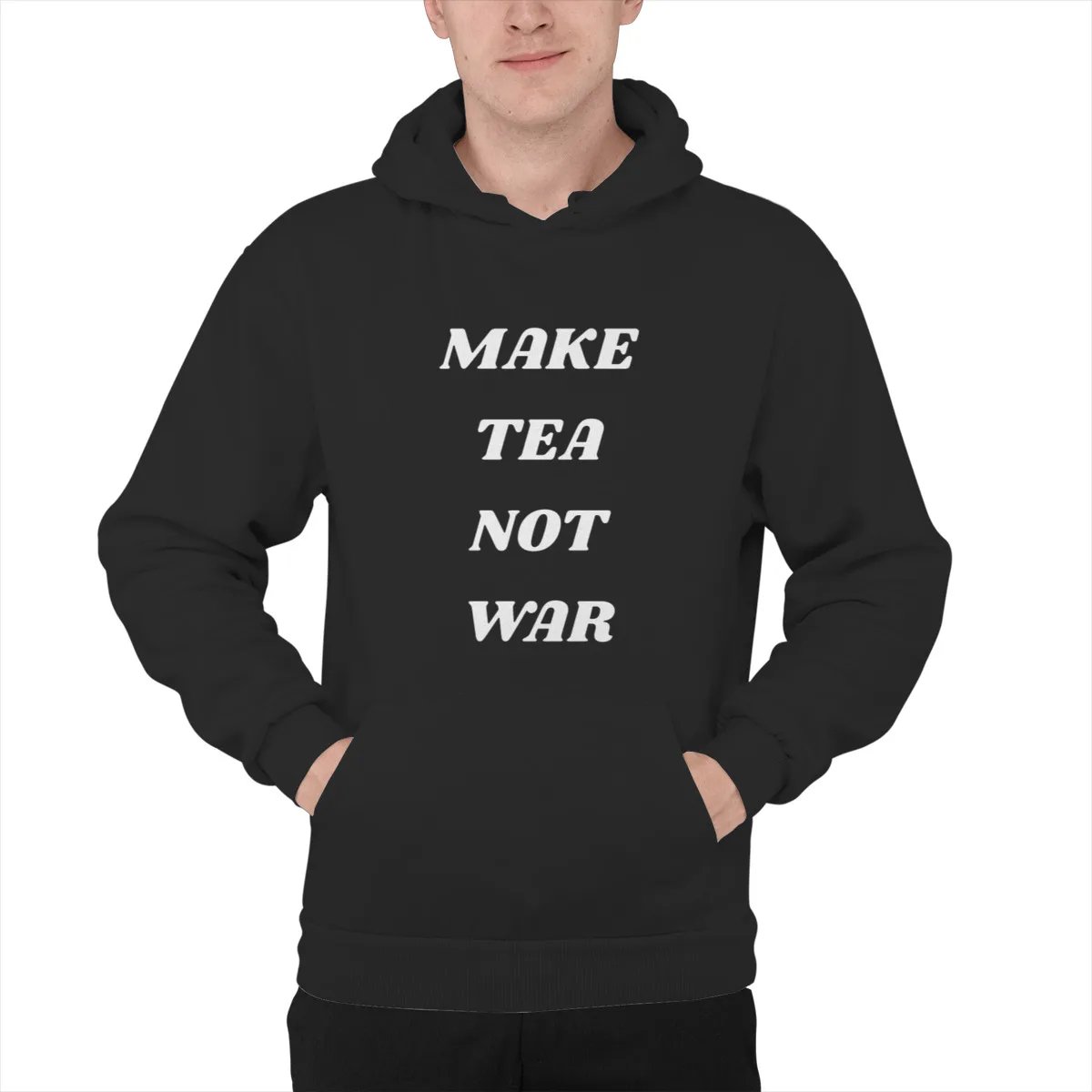 Men's Hoodie MAKE TEA NOT WAR wordsFunny Kawaii Top quality autumn winter Sweatshirt 42464
Men's Hoodie MAKE TEA NOT WAR wordsFunny Kawaii Top quality autumn winter Sweatshirt 42464