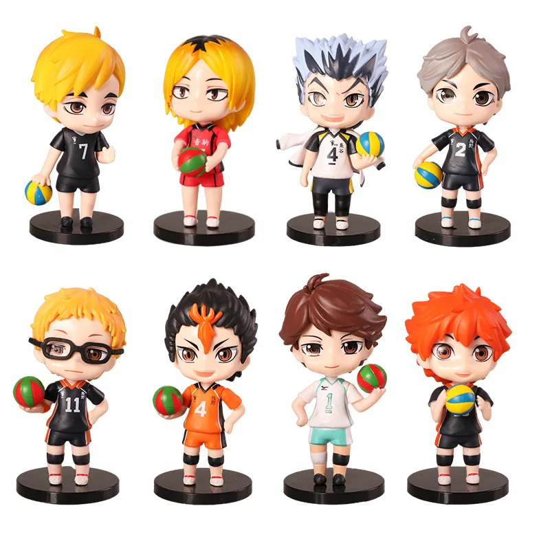 8pcs Anime Haikyuu Tobio Kageyama Shinsuke Kita 10cm Model Toys Action Figures Toy For Kids Gift Brinquedos Figurines
8pcs Anime Haikyuu Tobio Kageyama Shinsuke Kita 10cm Model Toys Action Figures Toy For Kids Gift Brinquedos Figurines