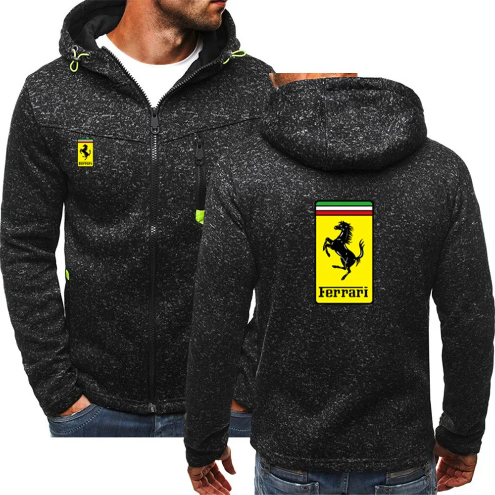 2021 Spring and autumn men's car logo stitching hat sweater fashion trend brand camouflage printing pocket zipper top
2021 Spring and autumn men's car logo stitching hat sweater fashion trend brand camouflage printing pocket zipper top