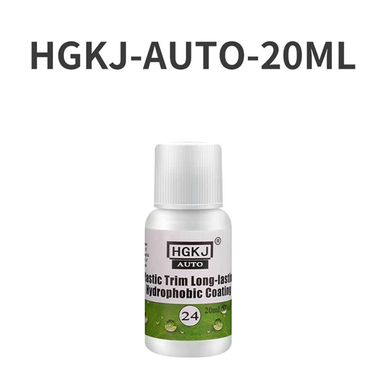 Plastic Renovator NO.24 Coating For Auto Plastic Rubber Repair Clean Restore Gloss Black Shine Seal Brighten Retread Agent 20ml
Plastic Renovator NO.24 Coating For Auto Plastic Rubber Repair Clean Restore Gloss Black Shine Seal Brighten Retread Agent 20ml