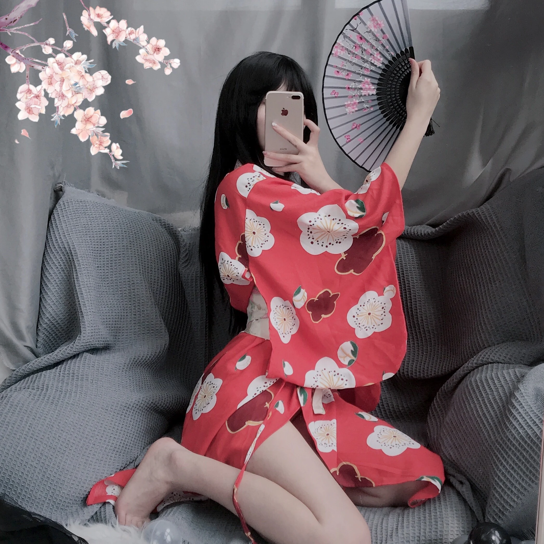 Janpense Cosplay Kimono Sexy Lingerie Printed Red Tradinotional Style Robe Soft Pajamas Erotic Costume Girls Hot outfit
Janpense Cosplay Kimono Sexy Lingerie Printed Red Tradinotional Style Robe Soft Pajamas Erotic Costume Girls Hot outfit