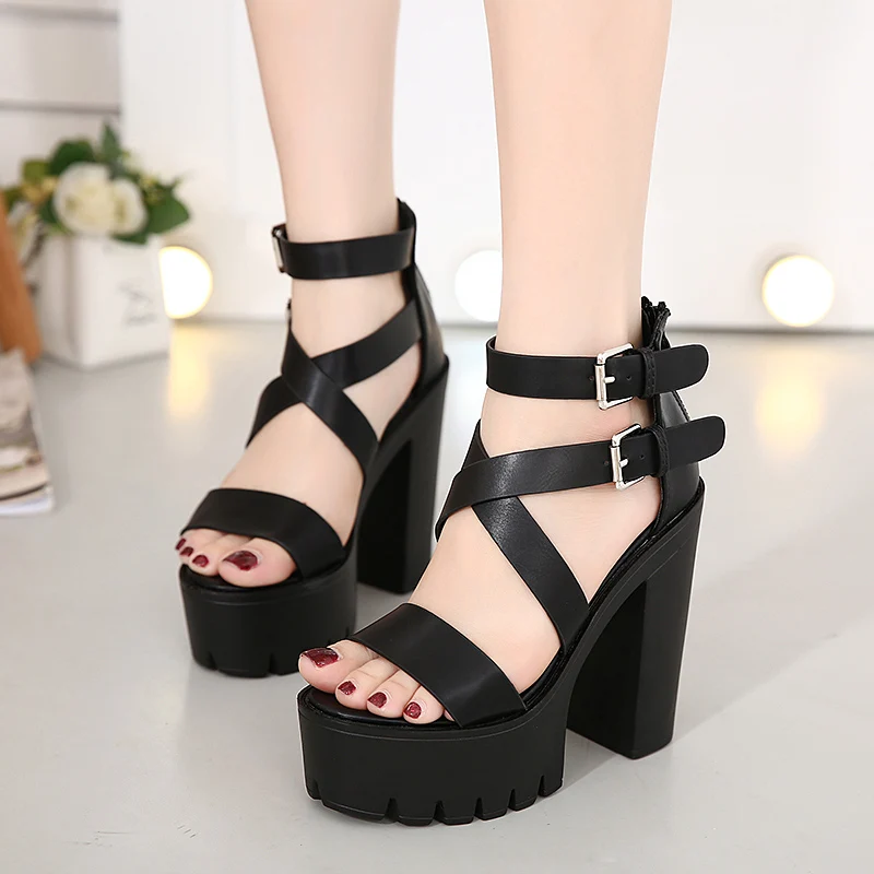 Women Shoes Roman Sandals Thin Drawstring Platform Chunky Heel Ultra-High Heels Night Shop Large Size Height Increasing 13cm
Women Shoes Roman Sandals Thin Drawstring Platform Chunky Heel Ultra-High Heels Night Shop Large Size Height Increasing 13cm