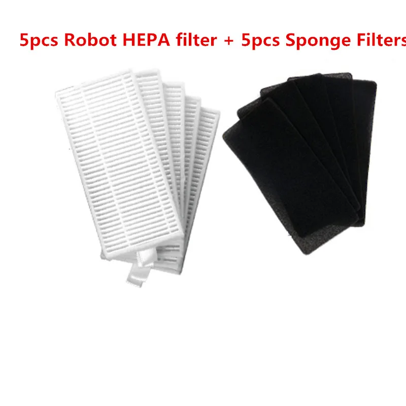 5pcs robot HEPA filter + 5pcs sponge filter for CONGA EXCELLENCE Robotic Vacuum Cleaner Parts
5pcs robot HEPA filter + 5pcs sponge filter for CONGA EXCELLENCE Robotic Vacuum Cleaner Parts
