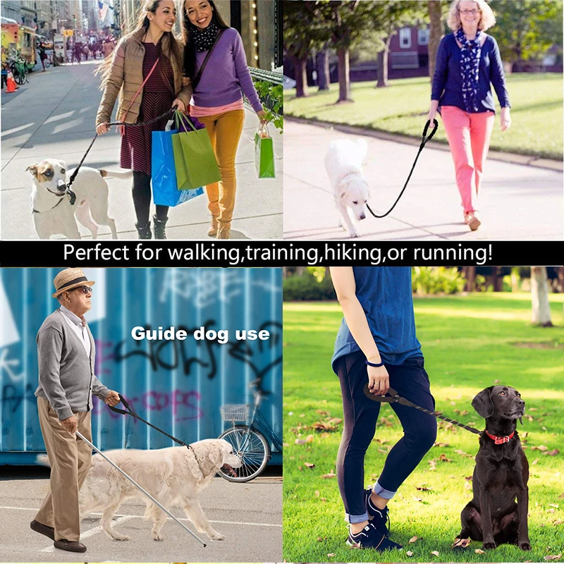 Strong Dog Leashes Reflective Durable Dog Leads Rope with Soft Padded handle Dog Walking Training Leash 0.5M 1.5M
Strong Dog Leashes Reflective Durable Dog Leads Rope with Soft Padded handle Dog Walking Training Leash 0.5M 1.5M