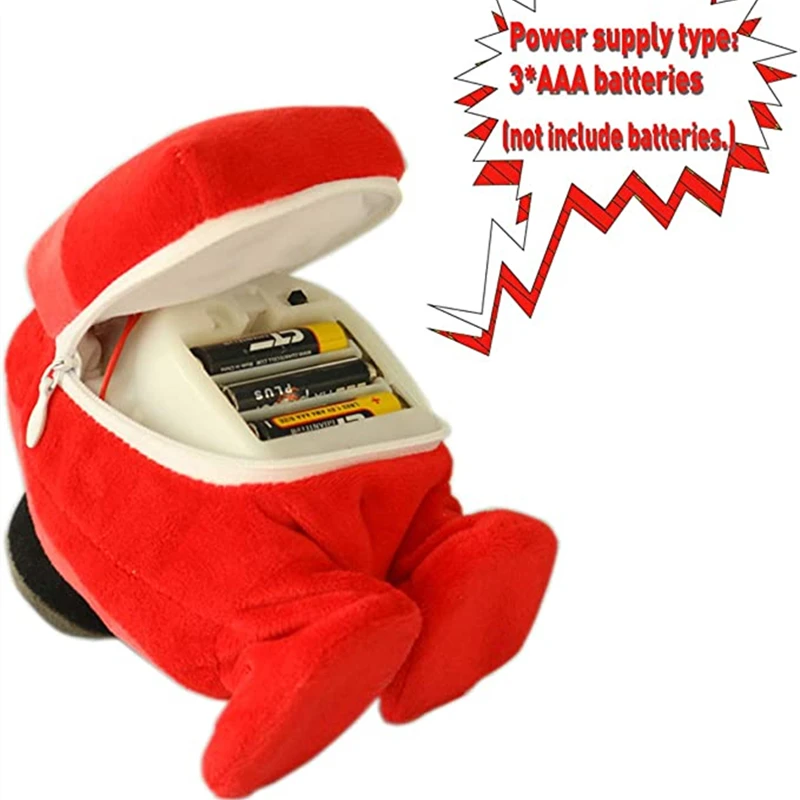 Among Us Plush Among Us Electric Toy Sing Walk Learn to Talk Plush Toy for Birthday Gift Children Gift Tabletop Ornaments 
Among Us Plush Among Us Electric Toy Sing Walk Learn to Talk Plush Toy for Birthday Gift Children Gift Tabletop Ornaments