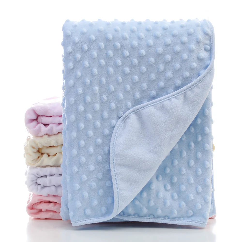 Baby Knitted Polar Baby Double Spring and Autumn Super Soft Hole Blanket Polar Fleece Blanket Baby Swaddle Wrap
Baby Knitted Polar Baby Double Spring and Autumn Super Soft Hole Blanket Polar Fleece Blanket Baby Swaddle Wrap