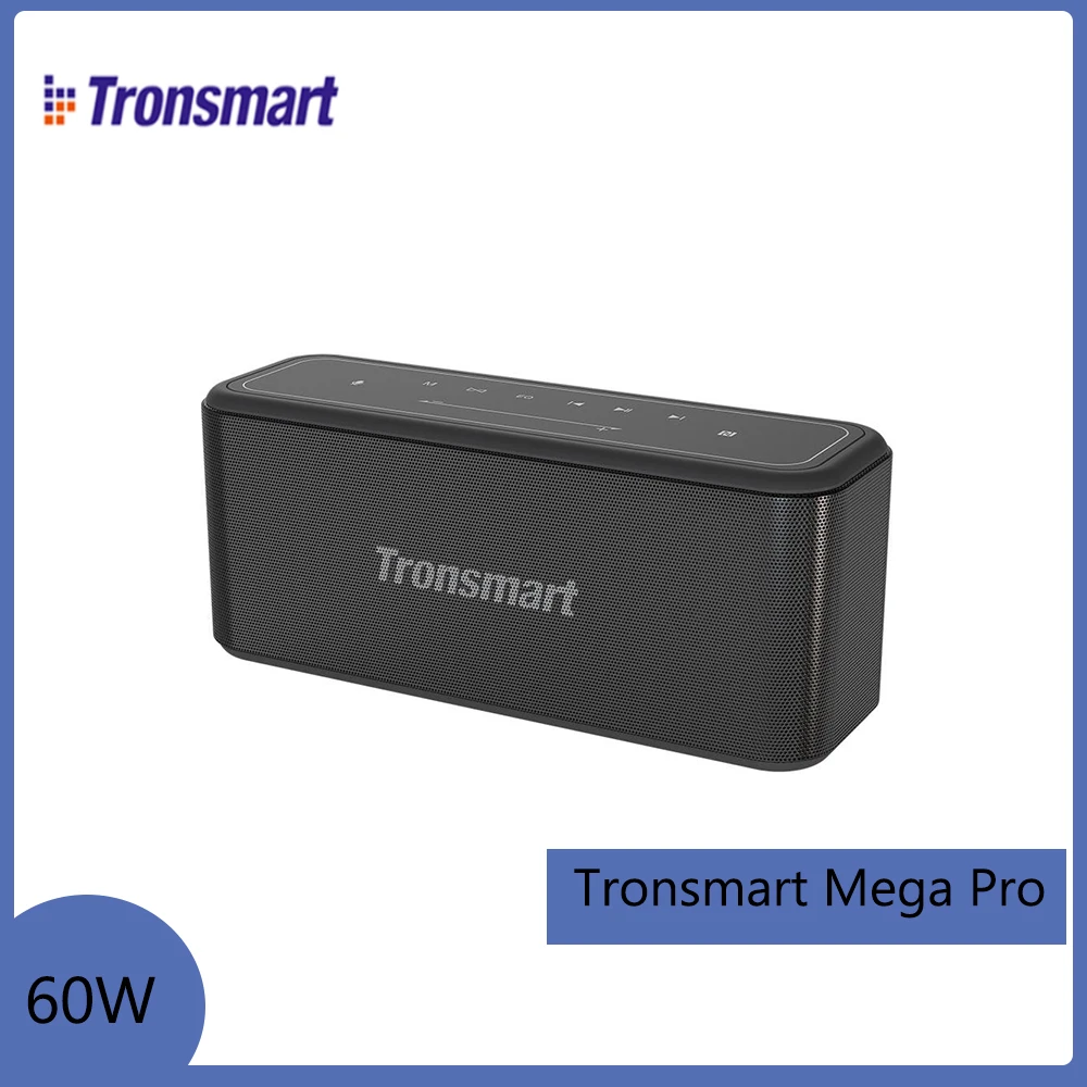 Оригинальная портативная Bluetooth-Колонка Tronsmart Mega Pro NFC 60 Вт IPX5 водонепроницаемая, голосовой помощник
Оригинальная портативная Bluetooth-Колонка Tronsmart Mega Pro NFC 60 Вт IPX5 водонепроницаемая, голосовой помощник