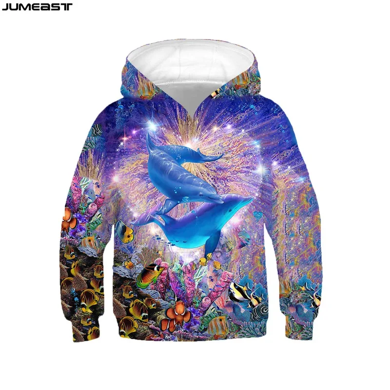 Jumeast Brand Men Women 3D Children Sweatshirt Sea Animals Dolphin Long Sleeve Kids Cap Hoody Sport Pullover Hoodies
Jumeast Brand Men Women 3D Children Sweatshirt Sea Animals Dolphin Long Sleeve Kids Cap Hoody Sport Pullover Hoodies