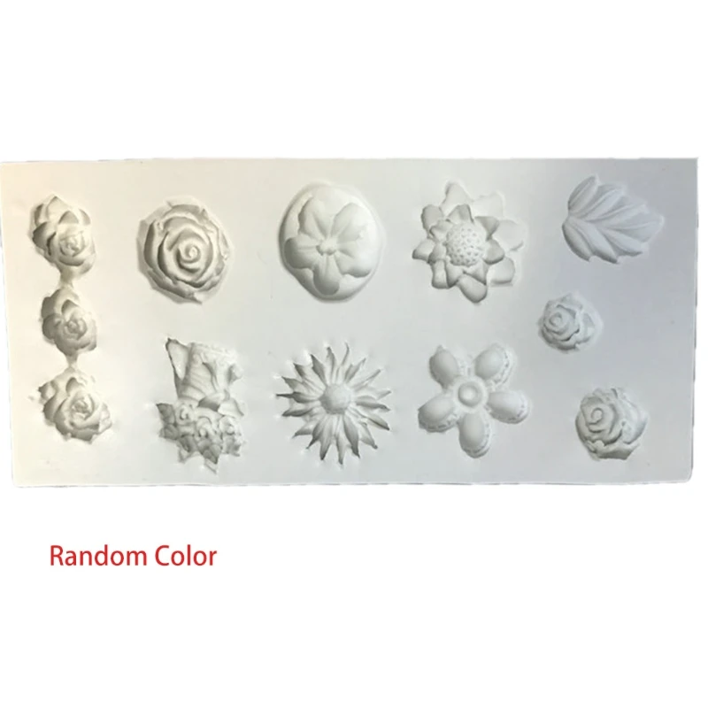 Assorted Flower Silicone Mold for Candy Sugarcraft Cake Chocolate Fondant Jewelry Polymer Clay Soap Making Mould DIY Craft
Assorted Flower Silicone Mold for Candy Sugarcraft Cake Chocolate Fondant Jewelry Polymer Clay Soap Making Mould DIY Craft