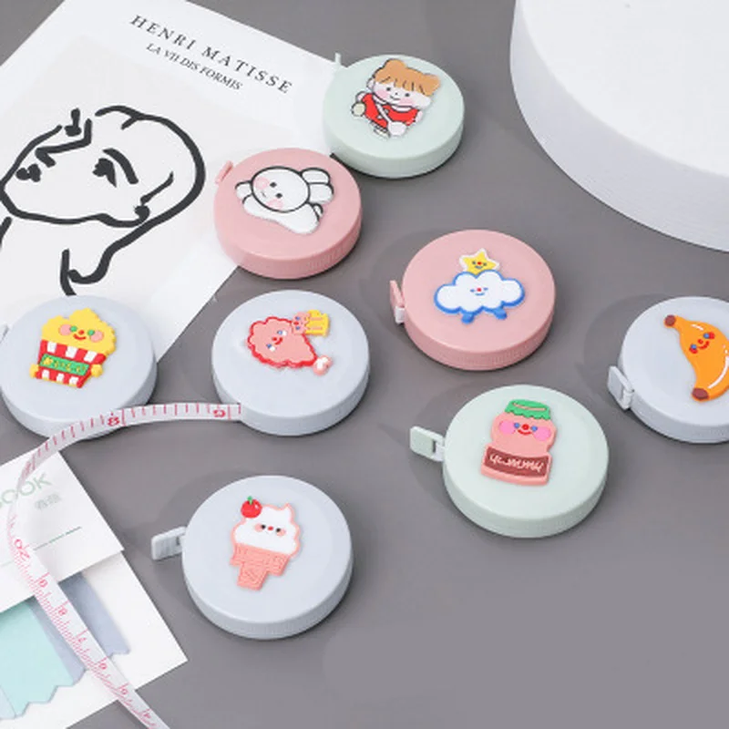 Novelty Cartoon Small Tape Measure Mini Portable Clothing Measuring Small Tape Measure Bust Waist Measurement Soft Ruler
Novelty Cartoon Small Tape Measure Mini Portable Clothing Measuring Small Tape Measure Bust Waist Measurement Soft Ruler