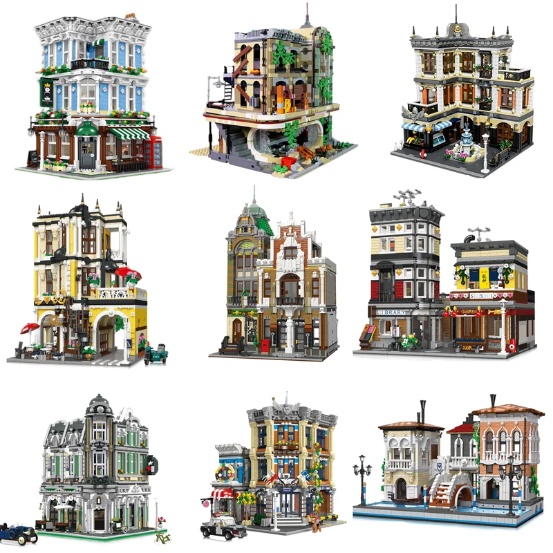 Expert Street View Weapon Museum 89125 Moc Bricks Modular House Building Blocks Model Toys Garden Center christmas Gift
Expert Street View Weapon Museum 89125 Moc Bricks Modular House Building Blocks Model Toys Garden Center christmas Gift