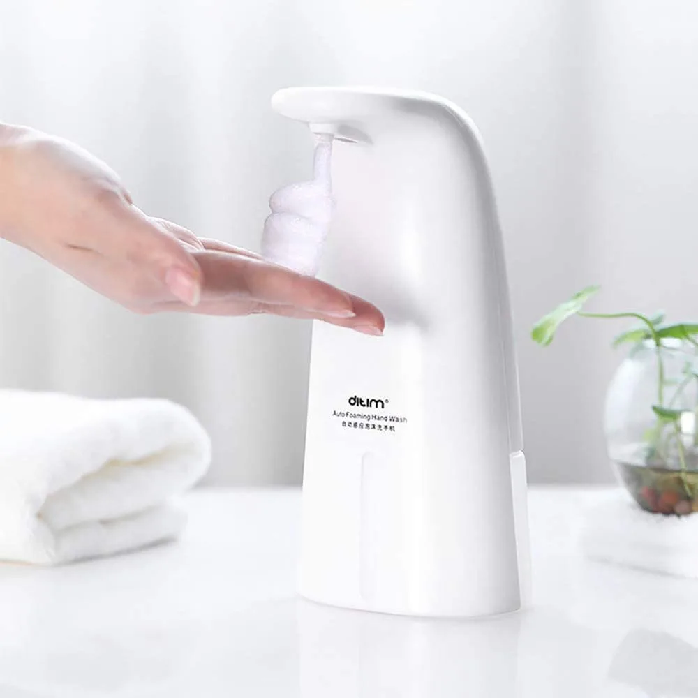 250ml Automatic Foaming Soap Dispenser Infrared Motion Sensor Touchless Battery Operated Electric Automatic Foam Soap Dispenser
250ml Automatic Foaming Soap Dispenser Infrared Motion Sensor Touchless Battery Operated Electric Automatic Foam Soap Dispenser