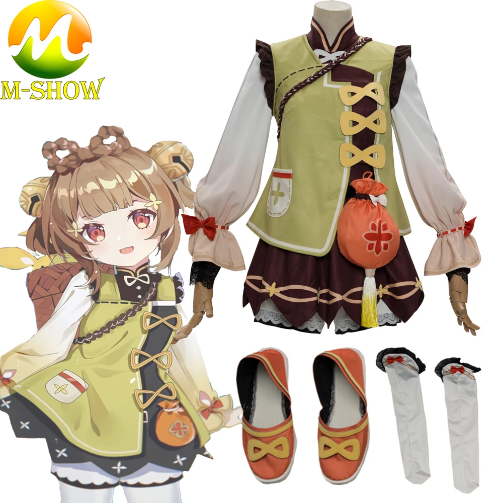 2021 Anime Genshin Impact Cosplay Yaoyao Cosplay Costume Game Suit Cute Lolita Dress Halloween Uniforms for Adult Women Any Size
2021 Anime Genshin Impact Cosplay Yaoyao Cosplay Costume Game Suit Cute Lolita Dress Halloween Uniforms for Adult Women Any Size