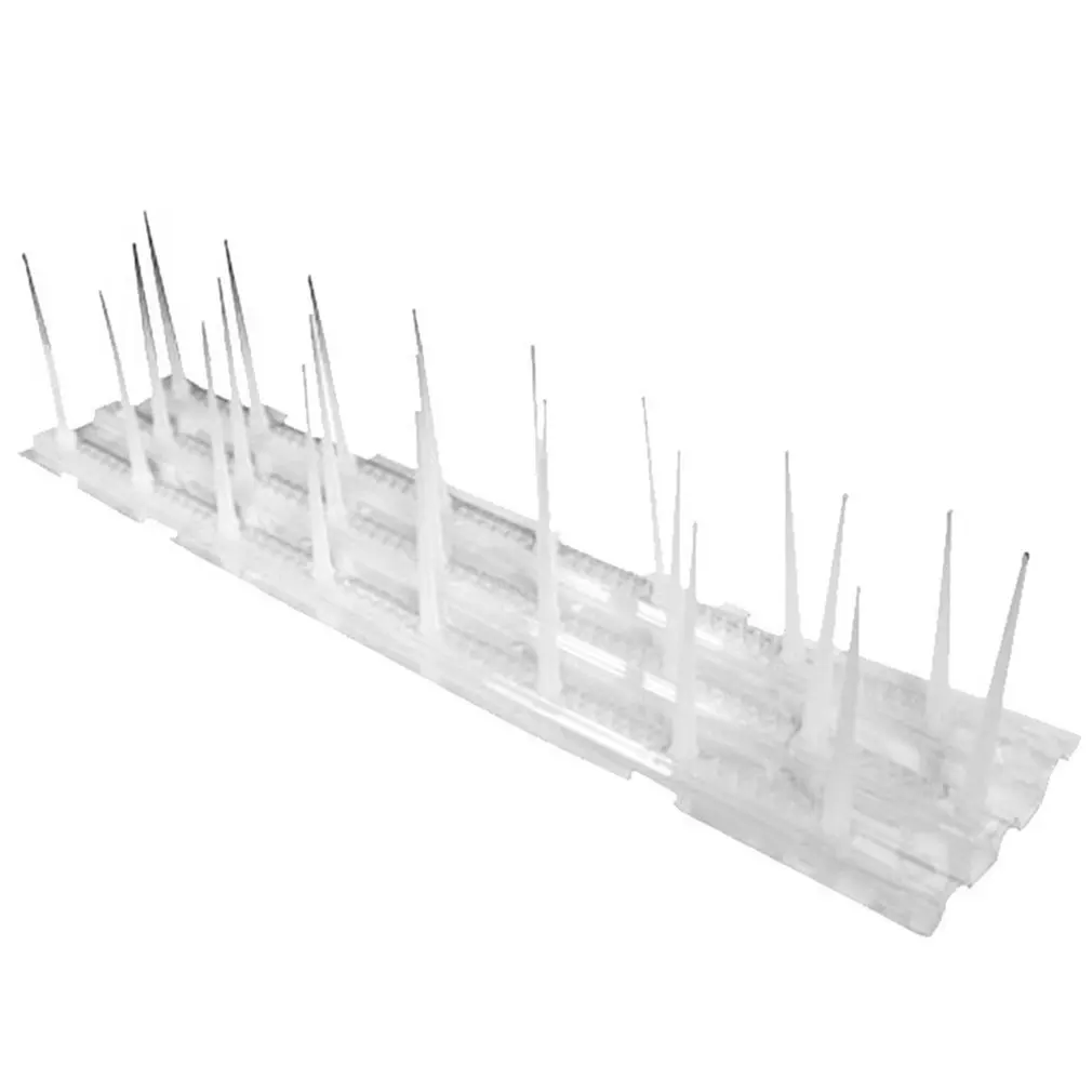 3 шт., пластиковые насадки для защиты от птиц на балконе 
3 шт., пластиковые насадки для защиты от птиц на балконе