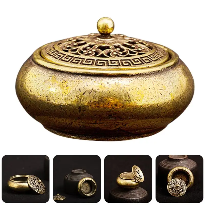 Mini Incense Burner Practical Incense Holder Brass Incense Burner Desktop Decor Incense Burner Office Desktop Ornaments
Mini Incense Burner Practical Incense Holder Brass Incense Burner Desktop Decor Incense Burner Office Desktop Ornaments