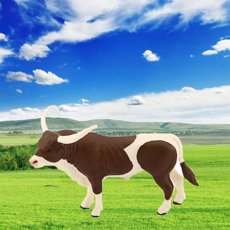 Simulation Long Horn Bull Model Plastic Solid Simulated Herbivore Animals Hand Model Educational Toys Christmas Gift For Kids
Simulation Long Horn Bull Model Plastic Solid Simulated Herbivore Animals Hand Model Educational Toys Christmas Gift For Kids
