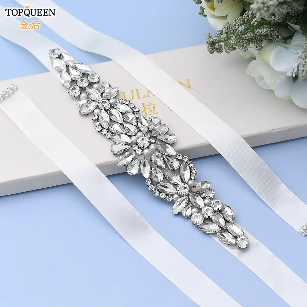 TOPQUEEN S407, роскошное свадебное платье, пояс для невесты, пояс с жемчугом, пояс для платья
TOPQUEEN S407, роскошное свадебное платье, пояс для невесты, пояс с жемчугом, пояс для платья
