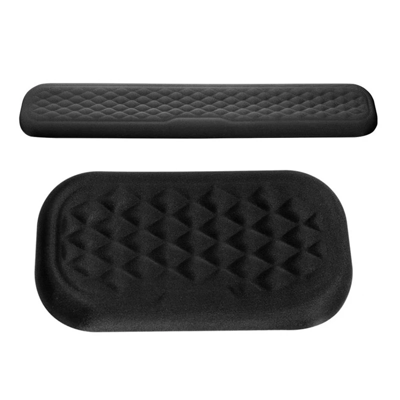 VAYDEER Keyboard And Mouse Wrist Rest Pad Set Padded Memory Foam Hand Rest For Wrist Pain Relief And Repair(Large Set)
VAYDEER Keyboard And Mouse Wrist Rest Pad Set Padded Memory Foam Hand Rest For Wrist Pain Relief And Repair(Large Set)
