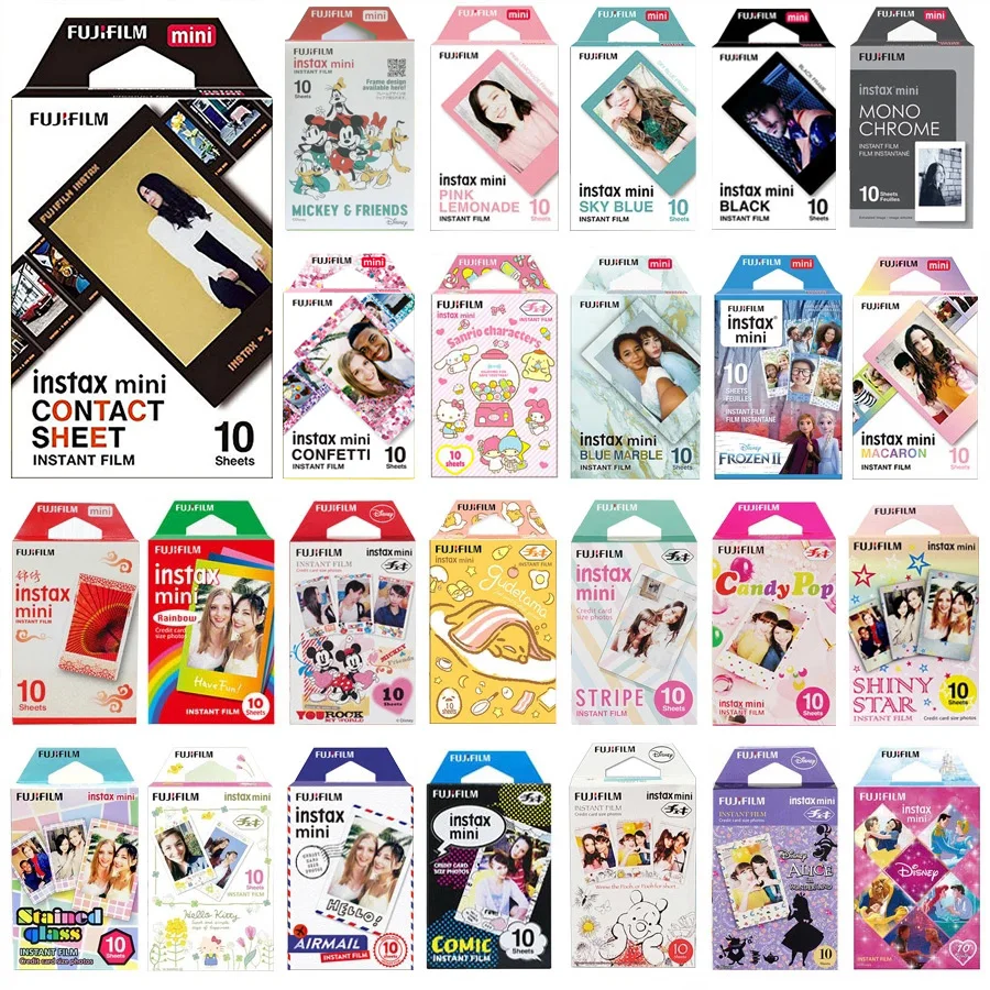 2023 Genuine Fujifilm Instax Mini 11 Film Color Photo Paper 10 Sheets For Fuji 11 9 8 7s 7c 90 25 70 SP-2 Link Liplay
2023 Genuine Fujifilm Instax Mini 11 Film Color Photo Paper 10 Sheets For Fuji 11 9 8 7s 7c 90 25 70 SP-2 Link Liplay