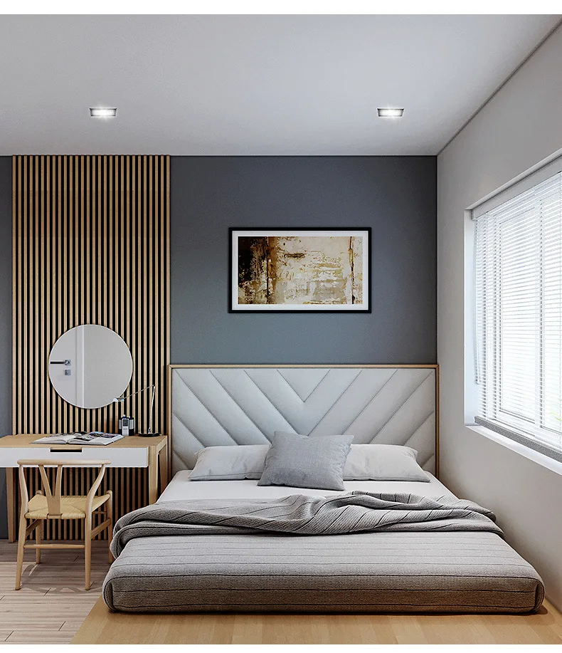 Frameless Embedded Ceiling Spotlight Home hotel Club project use 7W 12W COB Square anti glare wall lamp Recessed Downlight
Frameless Embedded Ceiling Spotlight Home hotel Club project use 7W 12W COB Square anti glare wall lamp Recessed Downlight