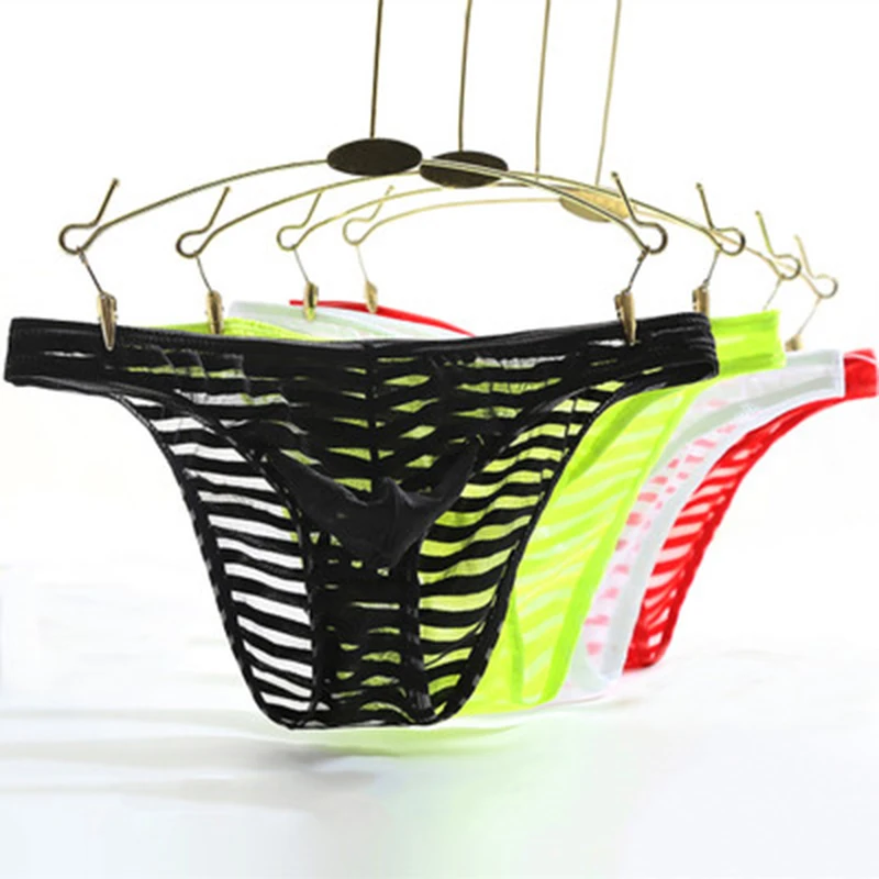 Men Sexy Briefs Mens Underwear Boxers Stripe Men's Mesh Transparent Boxer Low Waist Ultra-thin Ice Silk Sexy Breathable Briefs
Men Sexy Briefs Mens Underwear Boxers Stripe Men's Mesh Transparent Boxer Low Waist Ultra-thin Ice Silk Sexy Breathable Briefs
