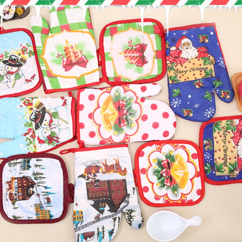 Two-piece Christmas Gloves Mat Set Microwave Heat Pad For Merry Christmas Home Decorations 2020 Xmas Ornaments
Two-piece Christmas Gloves Mat Set Microwave Heat Pad For Merry Christmas Home Decorations 2020 Xmas Ornaments