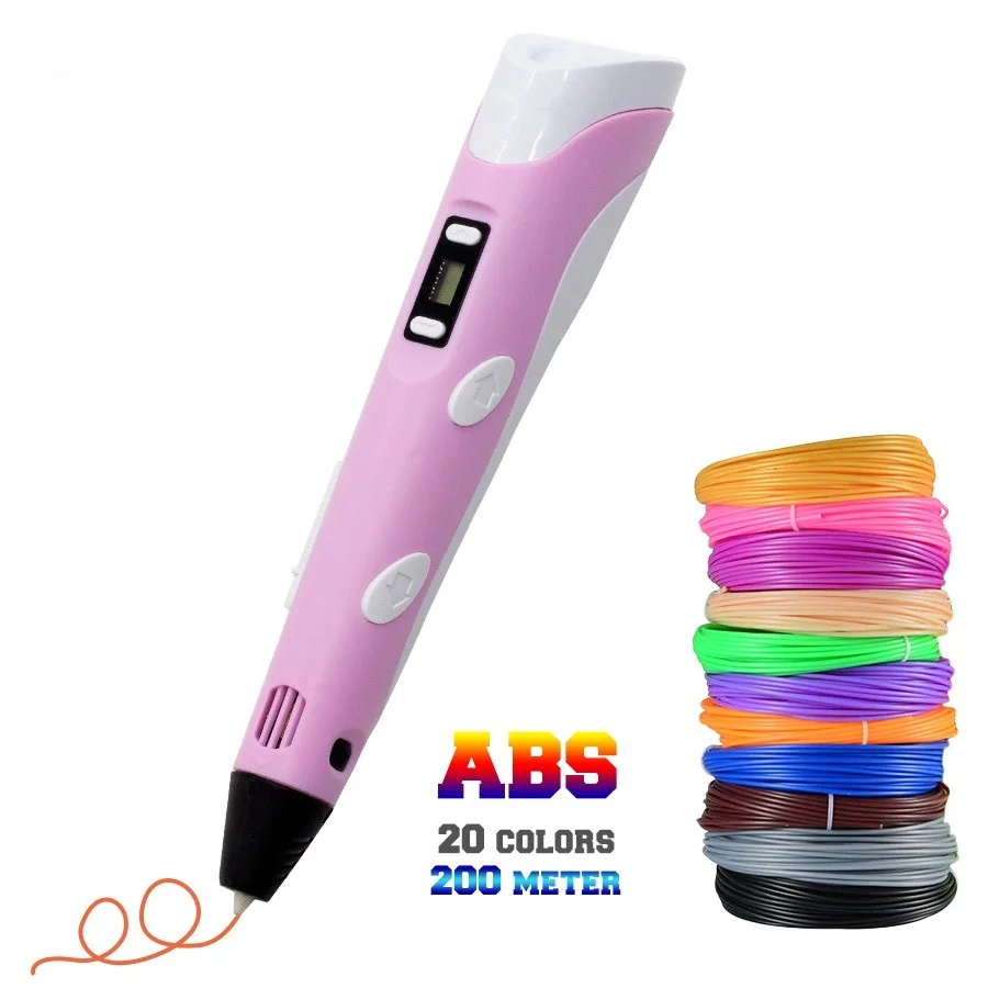 3D Pen DIY 3D Printer Pen Drawing Pens 3d Printing Best for Kids With ABS Filament 1.75mm Christmas Birthday Gift
3D Pen DIY 3D Printer Pen Drawing Pens 3d Printing Best for Kids With ABS Filament 1.75mm Christmas Birthday Gift